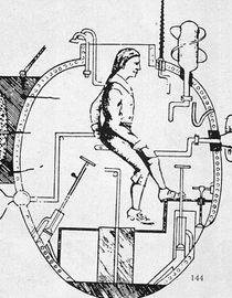 David Bushnell's experimental submarine, The Turtle